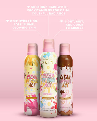 P. Louise Clean Up Your Act Whipped Body Foam Trio