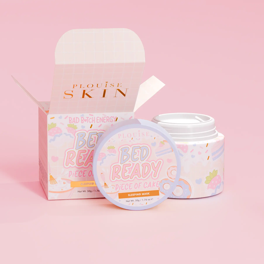 Mască de față cu gel pentru noapte Bed Ready