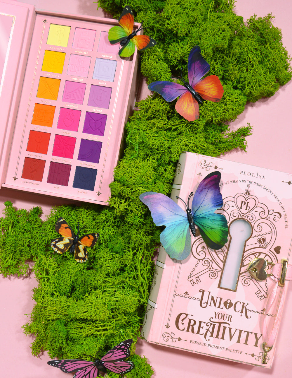 Deblocați-vă paleta de farduri de pleoape Rainbow Creativity