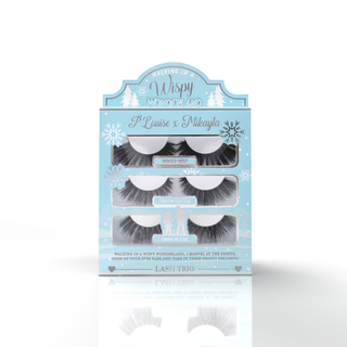 P.Louise X Mikayla - Walking in a Wispy Wonderland Lash Set - Volumul 2