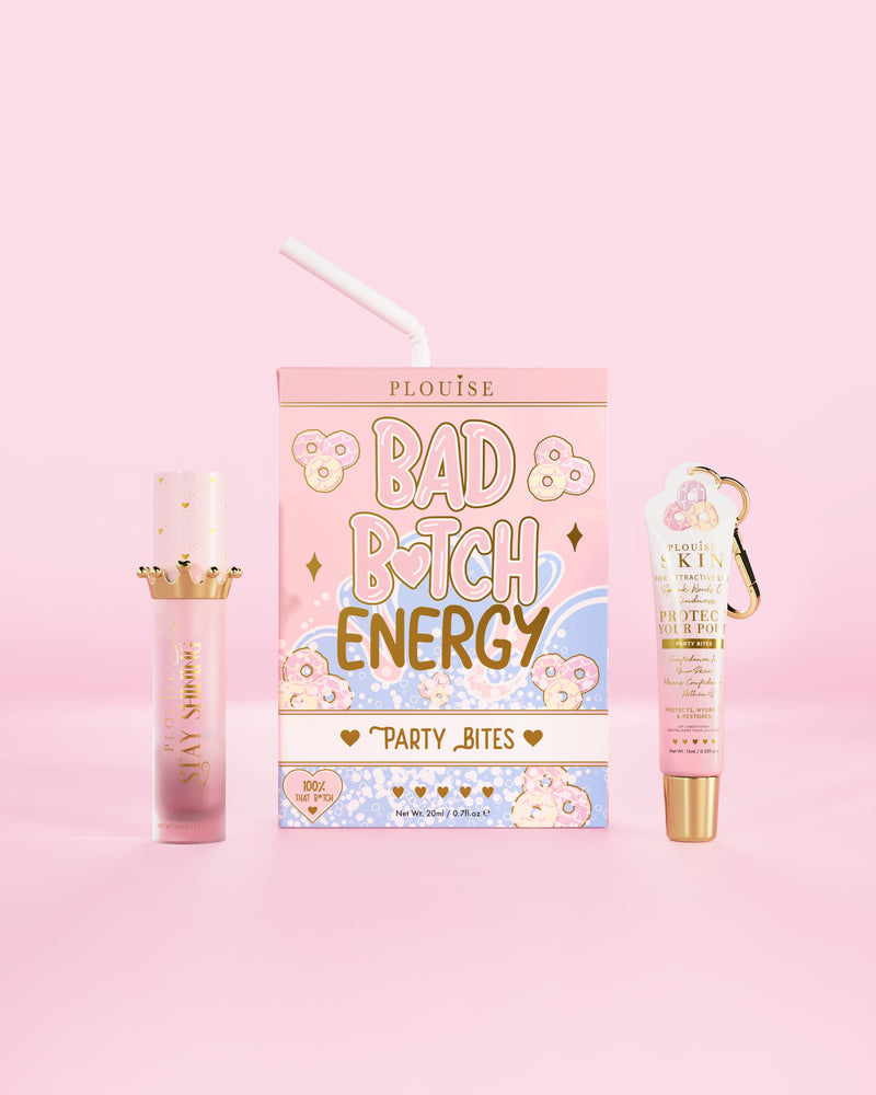 Bad Bitch Energy Balsam de buze și ulei de buze Duo