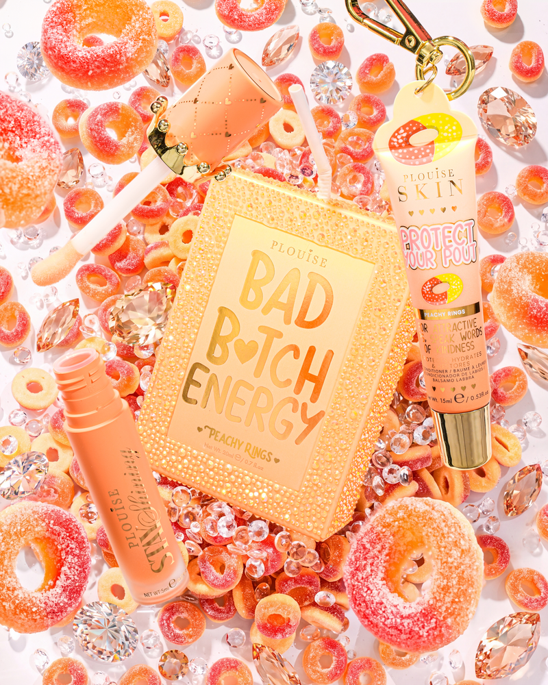 Crystal Bad Bitch Energy Lip Duo Peachy Rings (100% reducere)