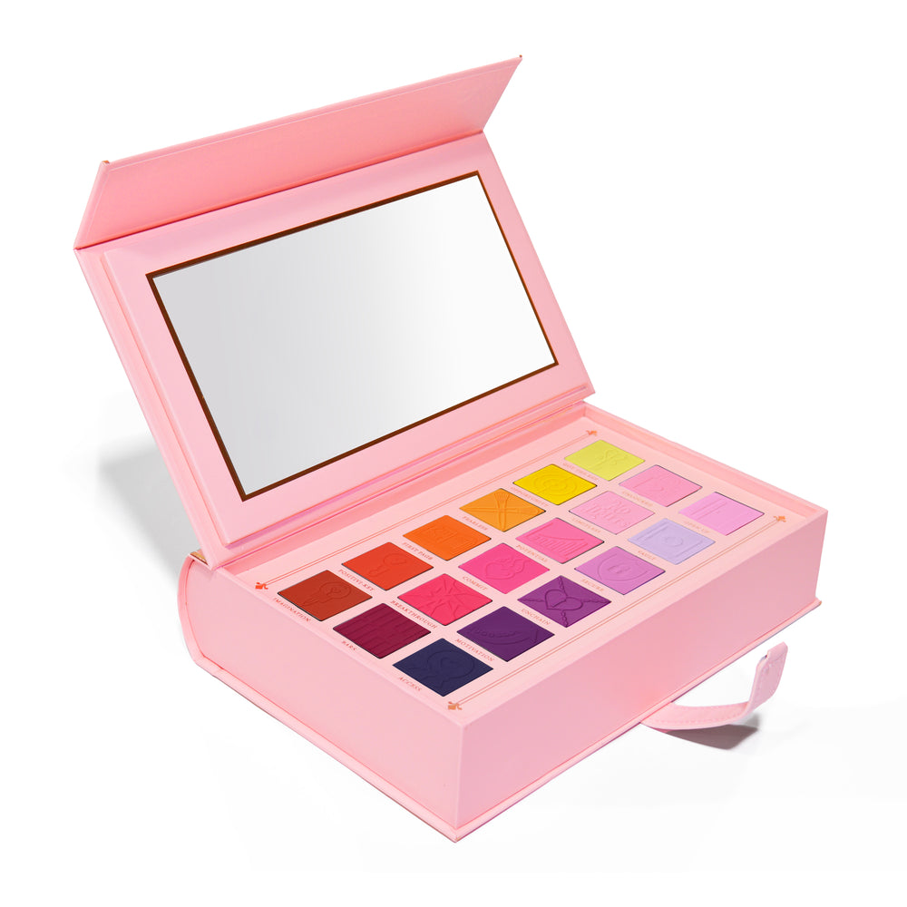Deblocați-vă paleta de farduri de pleoape Rainbow Creativity