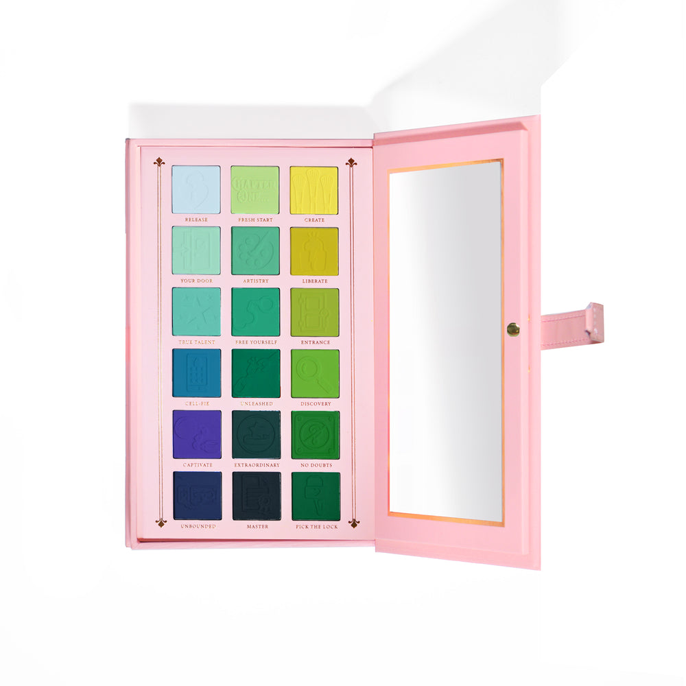 Deblocați-vă paleta de farduri de pleoape Rainbow Creativity