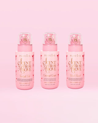 P.Louise Scent From Above Hair & Body Mist Trio