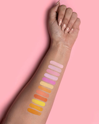 Alinierea paletei de fard de pleoape Pastel My Future