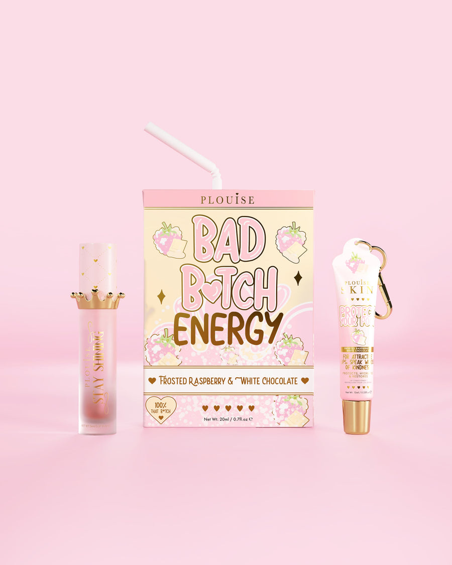 Bad Bitch Energy Balsam de buze și ulei de buze Duo