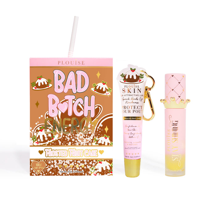 Bad Bitch Energy Balsam de buze și ulei de buze Duo