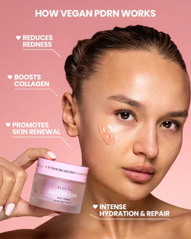 Beneficiile cremei hidratante Big Dreams Collagen & Vegan PDRN Jelly Cream