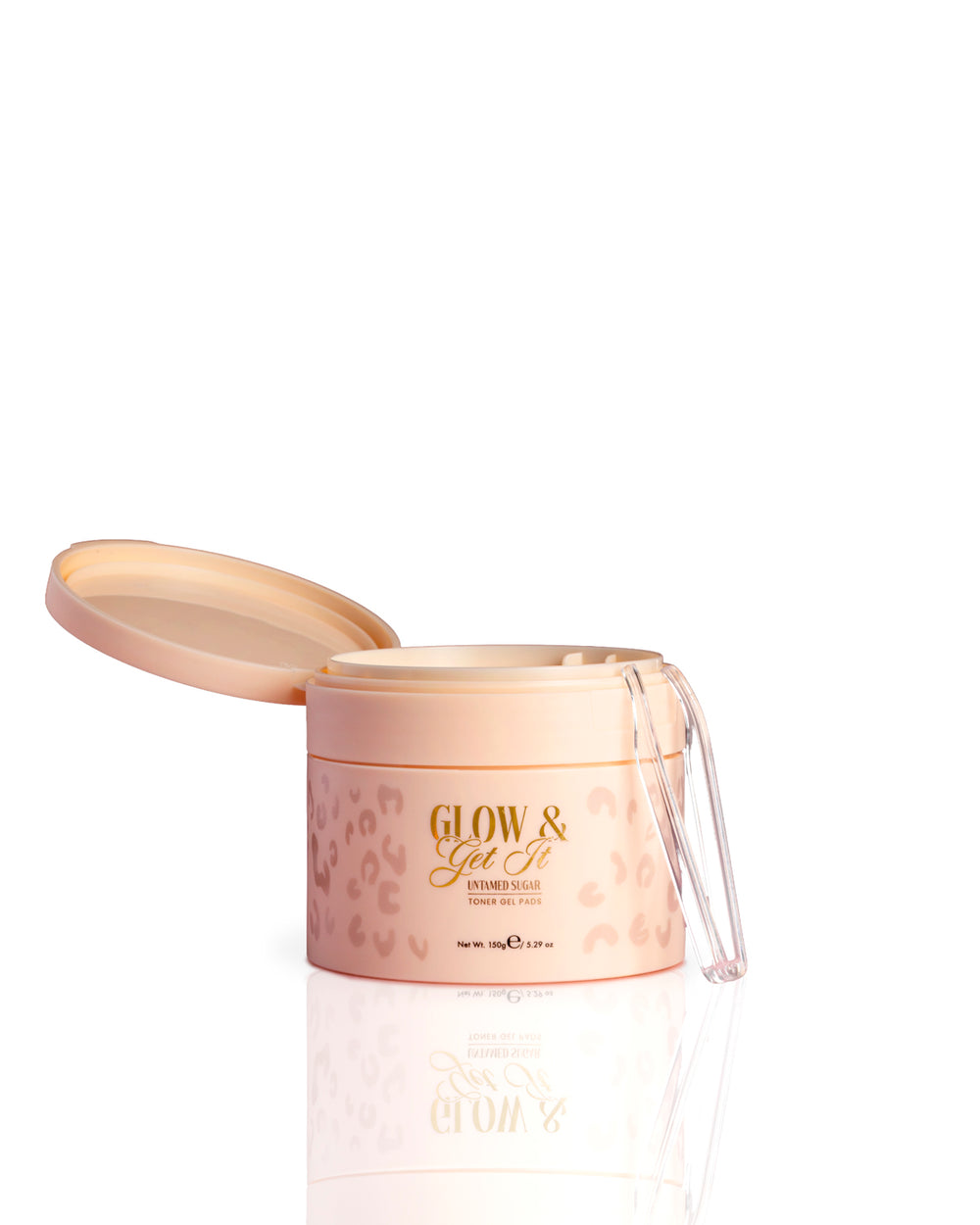 Tampoane de toner cu gel de colagen Cheetah Glow & Get It