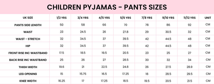 Pijamale cu fundita de Craciun pentru fete - Set pantaloni