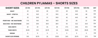 P.Louise Bow Pajamas - Copii - Pantaloni scurți