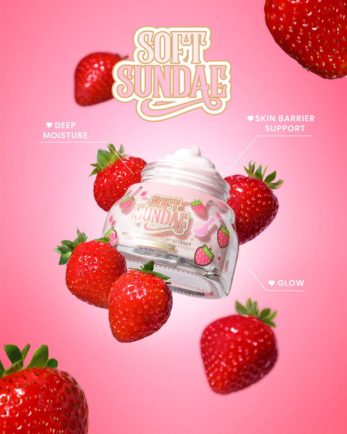 Cremă hidratantă cu înghețată Soft Sundae