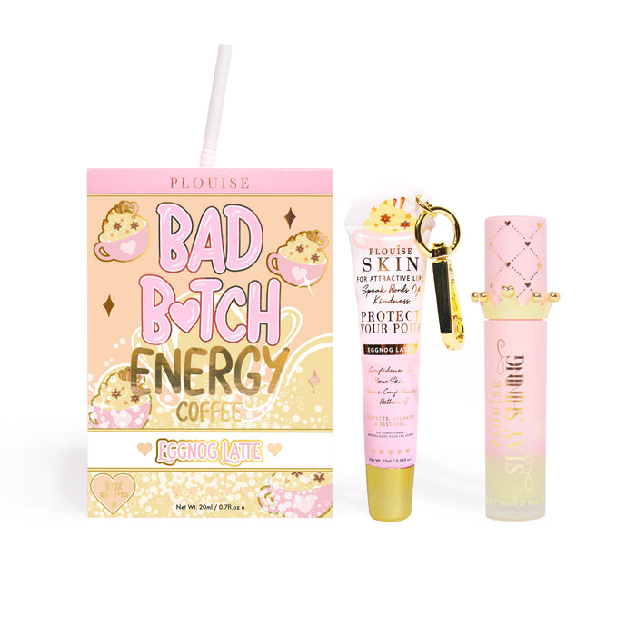 Bad Bitch Energy Balsam de buze și ulei de buze Duo