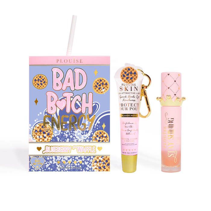 Bad Bitch Energy Balsam de buze și ulei de buze Duo