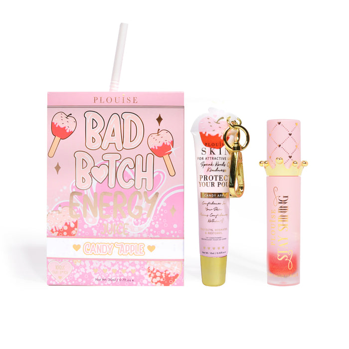Bad Bitch Energy Balsam de buze și ulei de buze Duo