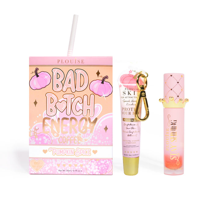Bad Bitch Energy Balsam de buze și ulei de buze Duo