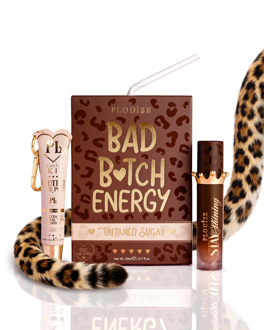 Balsam de buze și ulei de buze Cheetah Bad Bitch Energy