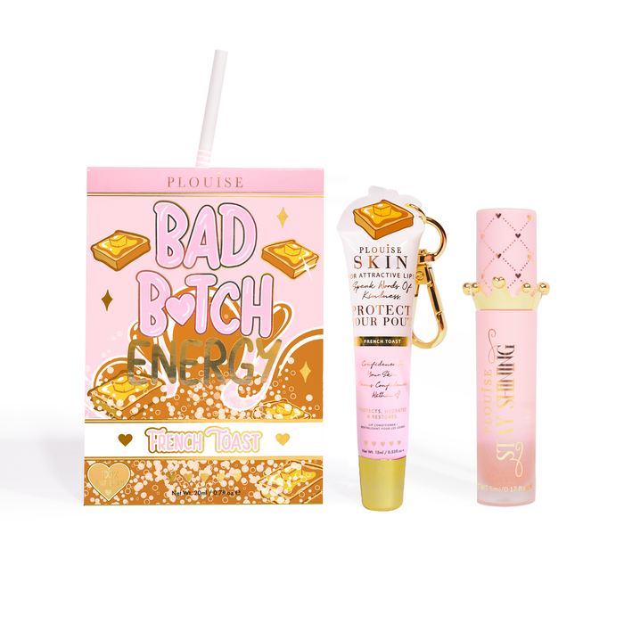 Bad Bitch Energy Balsam de buze și ulei de buze Duo