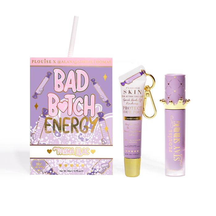 Bad Bitch Energy Balsam de buze și ulei de buze Duo