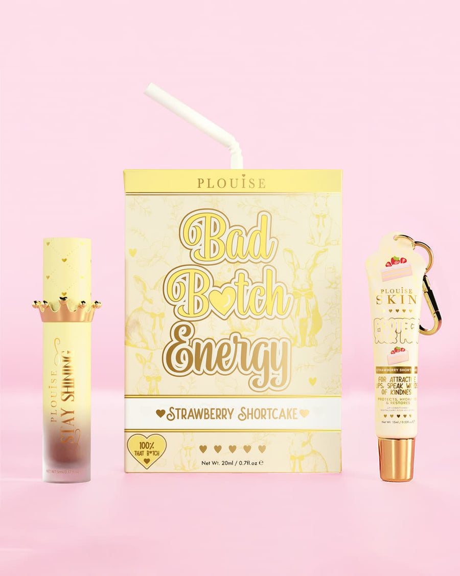P.Louise Bad Bitch Energy Lip Duo în Strawberry Shortcake