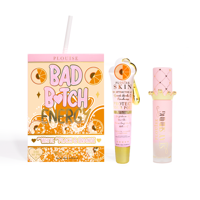 Bad Bitch Energy Balsam de buze și ulei de buze Duo