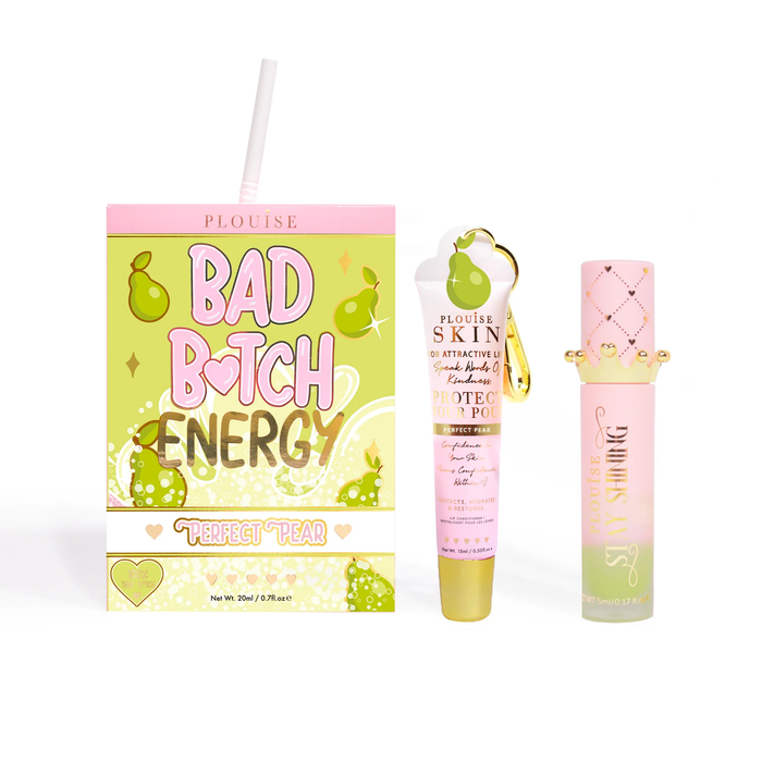 Bad Bitch Energy Balsam de buze și ulei de buze Duo