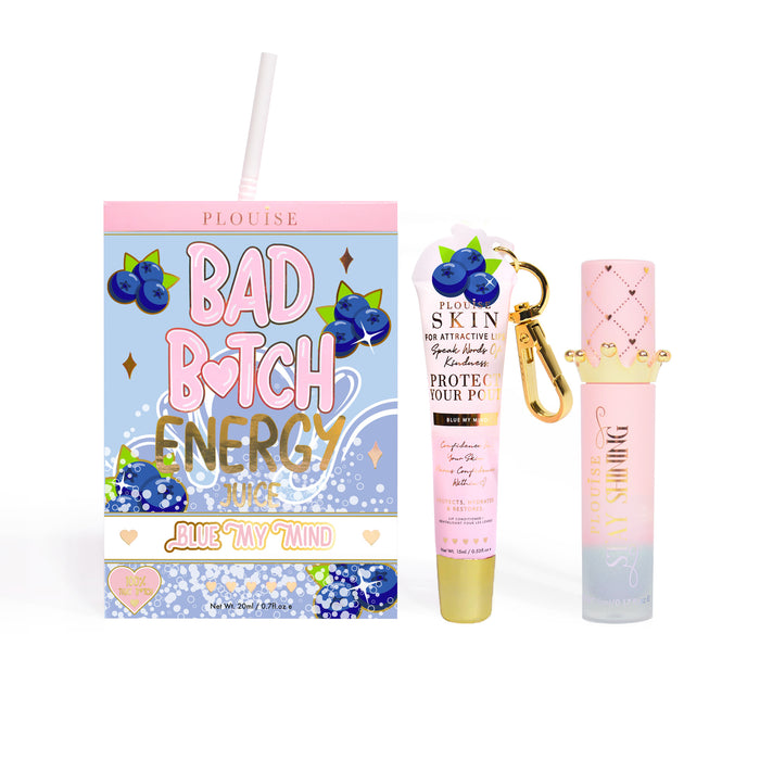 Bad Bitch Energy Balsam de buze și ulei de buze Duo