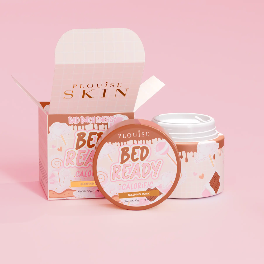 Mască de față cu gel pentru noapte Bed Ready