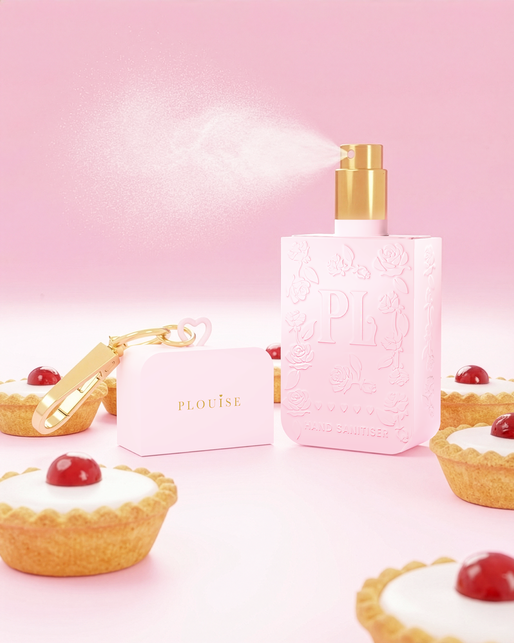 Spray dezinfectant pentru mâini Pink P.Louise cherry bakewell