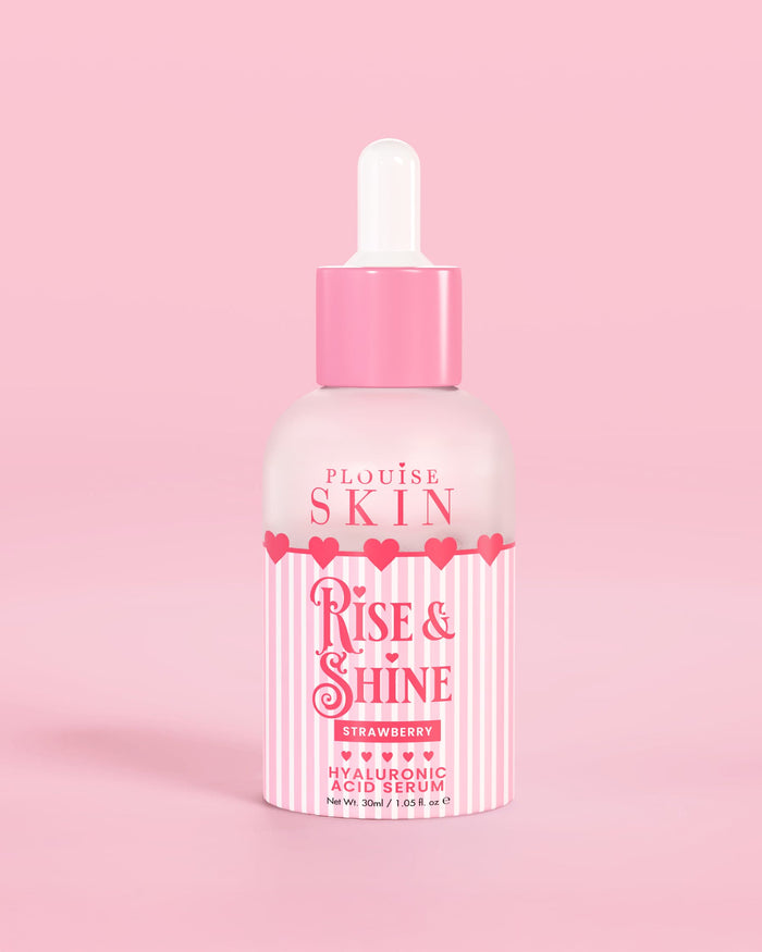 Ser cu acid hialuronic P.Louise Rise and Shine in capsuni
