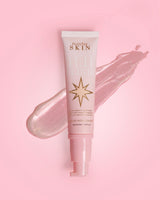 P.Louise 11:11 Elixir Iridiscent roz lichid Highlighter Turkish Delight Swatch