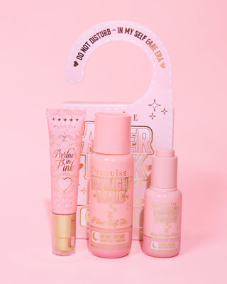 După întuneric - pachetul de piele de pat la culcare