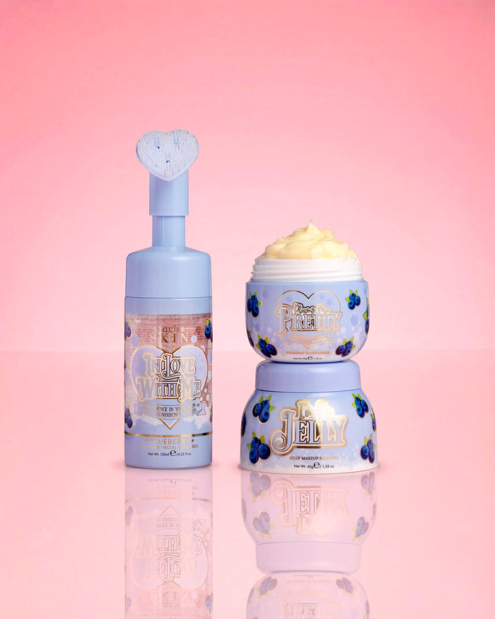 Set de curățare și hidratare P.Louise Bluebeerry Obsessed For Less
