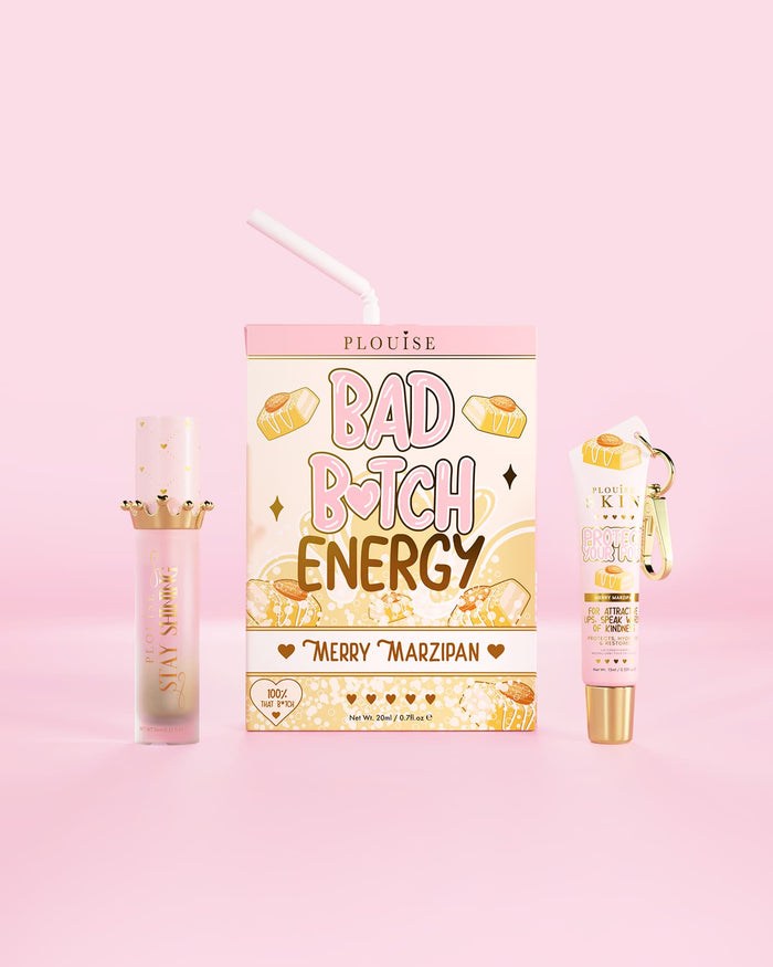 Bad Bitch Energy Balsam de buze și ulei de buze Duo