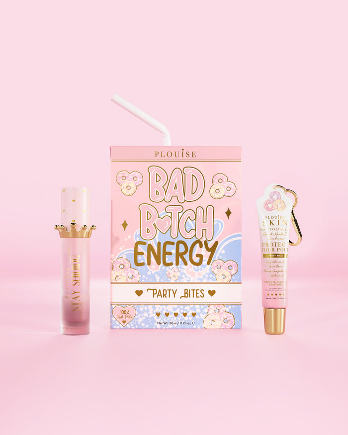 Bad Bitch Energy Balsam de buze și ulei de buze Duo