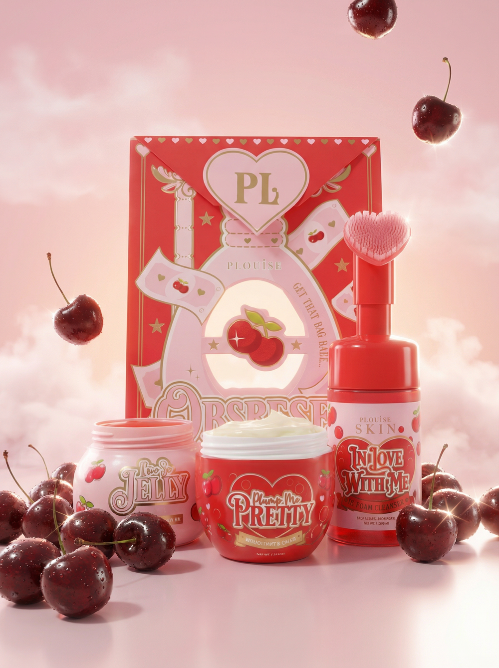 Pachet Cherry Glow pentru mai puțin