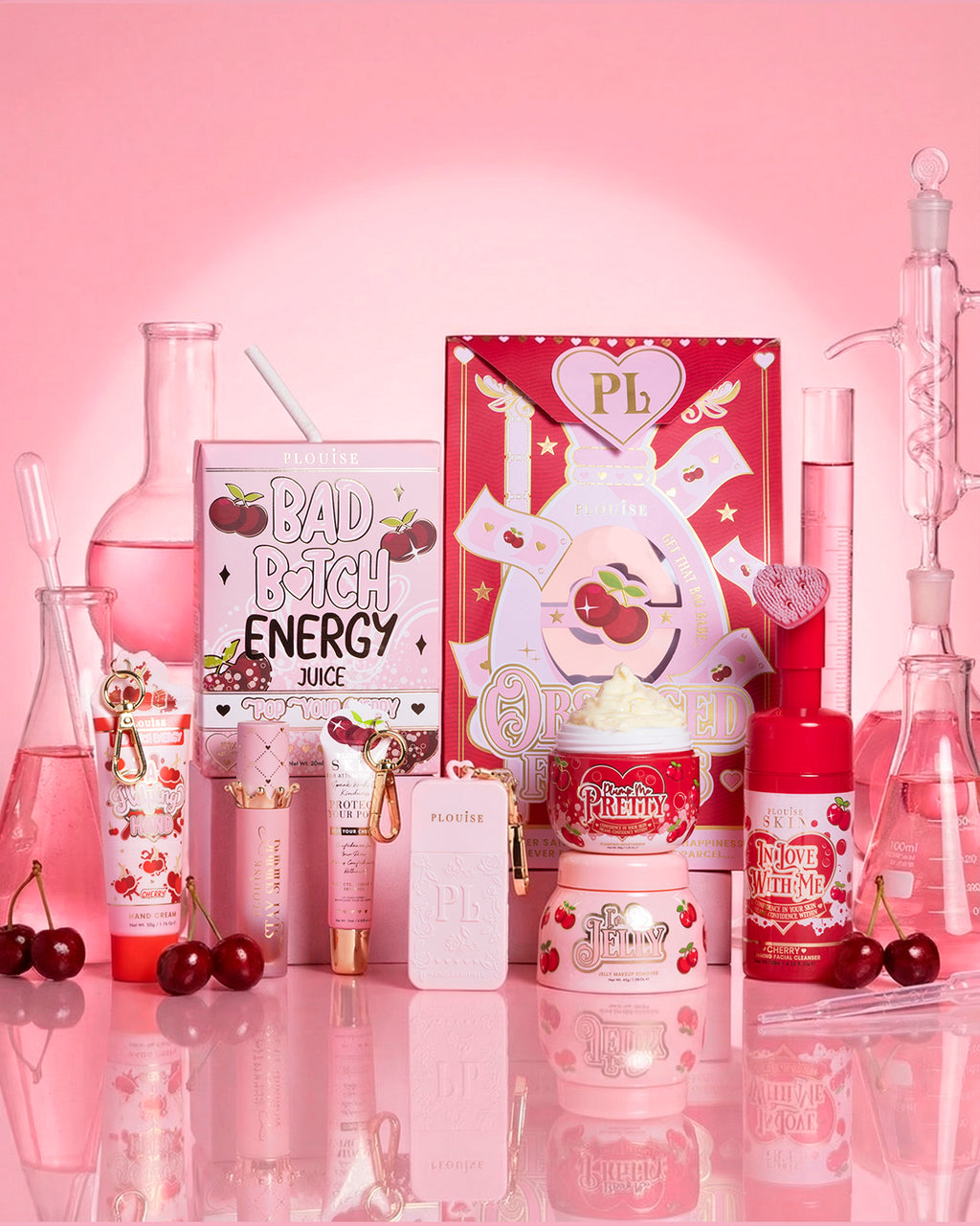 Cherry Glow For Less Bundle – P. Louise Cosmetics