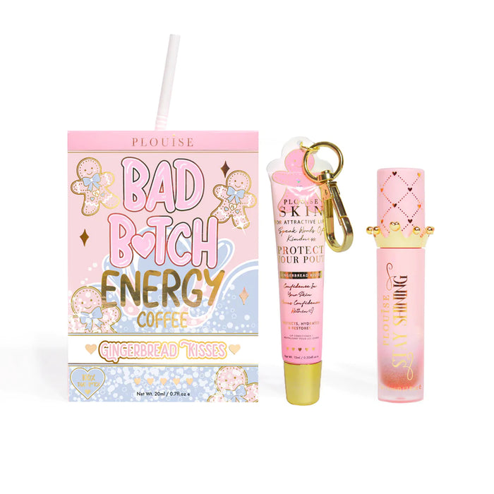 Bad Bitch Energy Balsam de buze și ulei de buze Duo